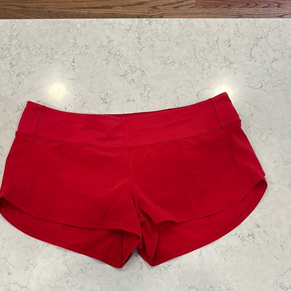 Red Women's Shorts